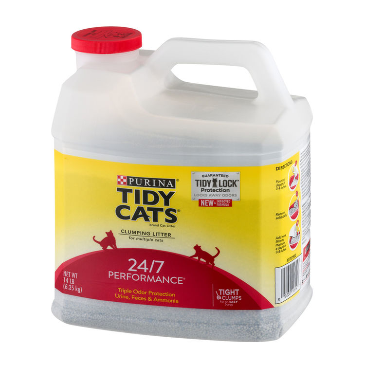 Tidy Cats 7023011614 24 7 Performance Cat Litter 14 Lb Plastic