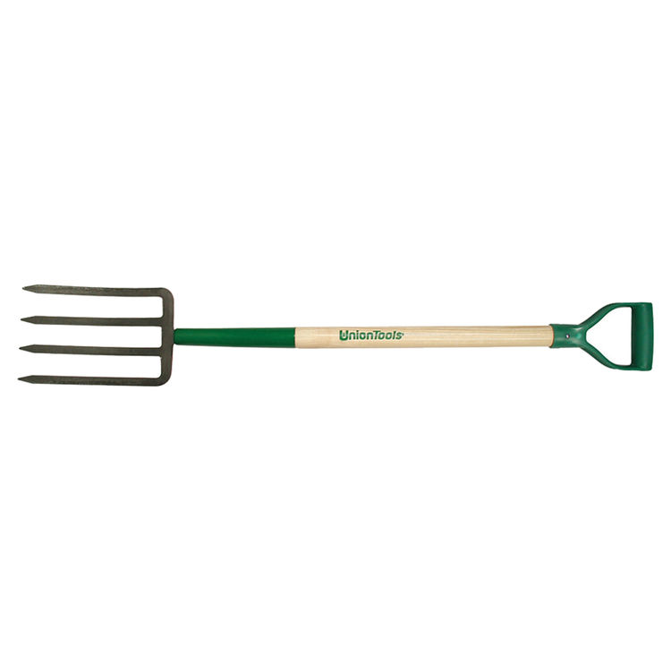 Union Tools 72105 MultiPurpose Spading Fork, 65/8 in W X 101/2 in L