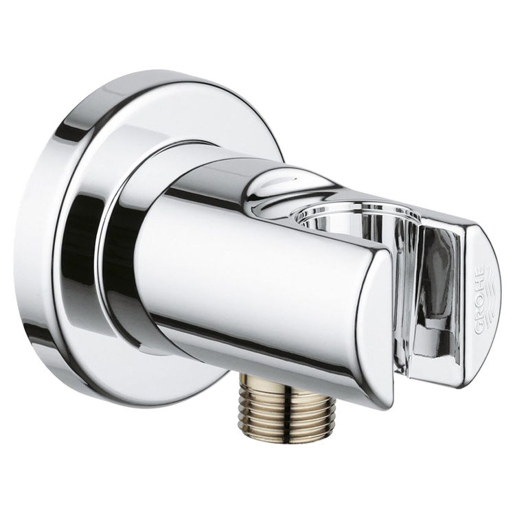 View 2 of Grohe 28629000 Grohe 28629000 Relexa Shower Outlet Elbow, Starlight Chrome