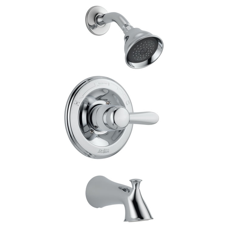 Delta T14438 Delta T14438 Lahara Monitor 14 Series Tub and Shower Trim, Chrome