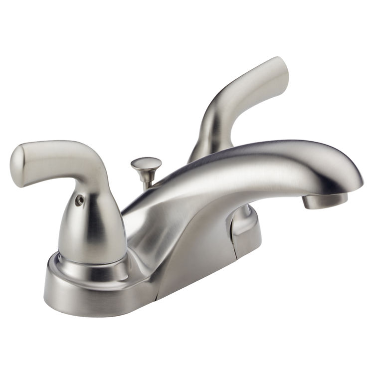 Delta B2510LF-SS Delta B2510LF-SS Foundations Two Handle Centerset Lavatory Faucet (Stainless)