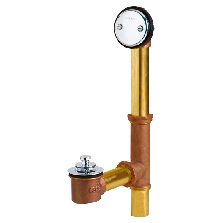 Gerber 41-852-72 Gerber 41-852-72 Gerber Classics Brass Lift Turn Drain