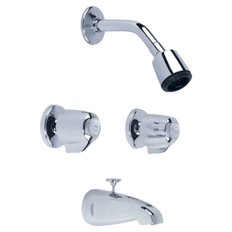 Gerber 46 520 83 Gerber Classics 6 Inch Centers Two Handle Tub Shower Fitting
