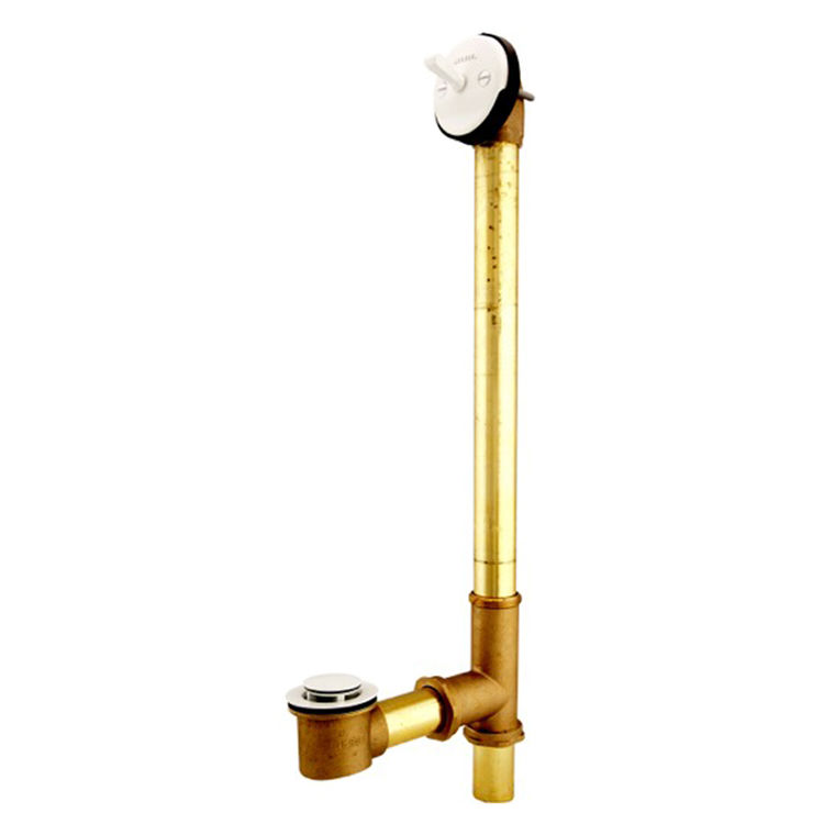 Gerber W1-871 Gerber W1-871 Gerber Classics Brass Pop-Up Roman Tub Drain with Pre-Set Adjustable Linkage