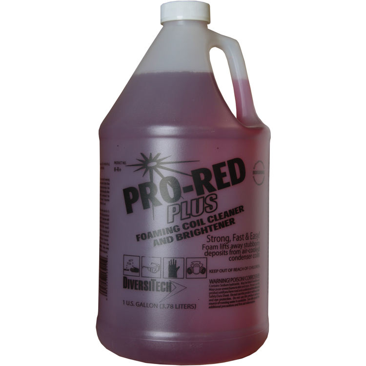Diversitech 8-R Diversitech 8-R Pro-Red Plus Foaming Coil Cleaner and Brightener, 1 Gallon