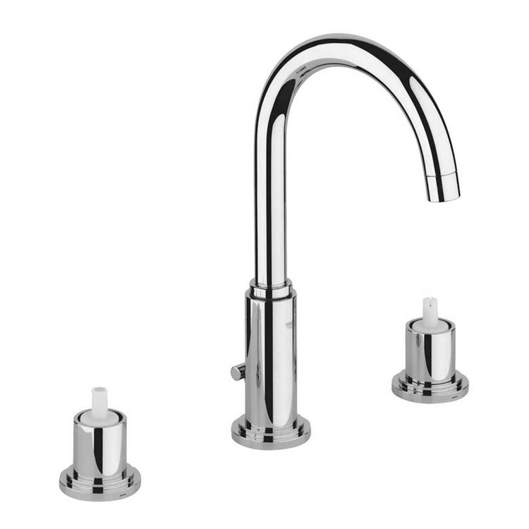 Grohe 2006900a Atrio Three Hole Basin Mixer 1 2 M Size