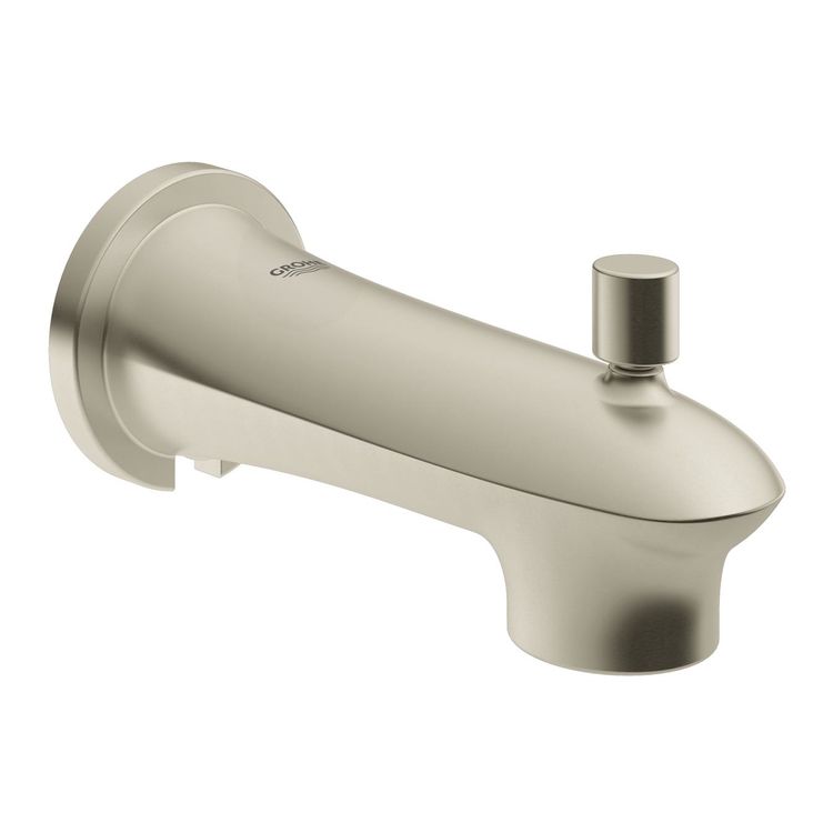 Grohe 13379EN3 Grohe 13379EN3 Eurostyle Tub Spout with Diverter, Brushed Nickel