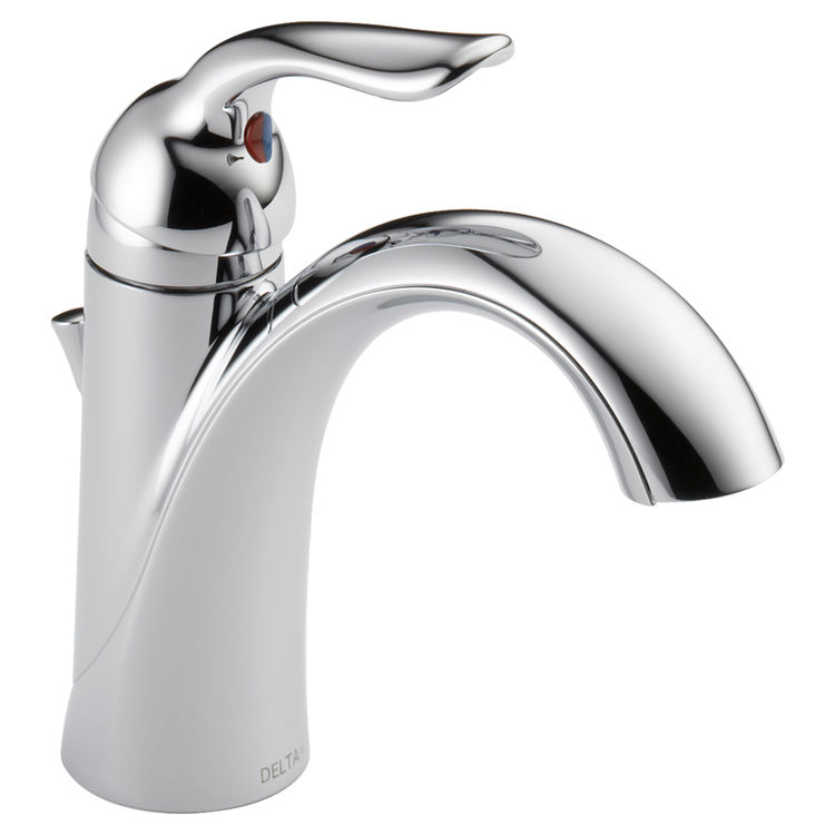 Delta 538-MPU-DST Delta 538-MPU-DST Lahara Single Handle Bathroom Faucet- Chrome