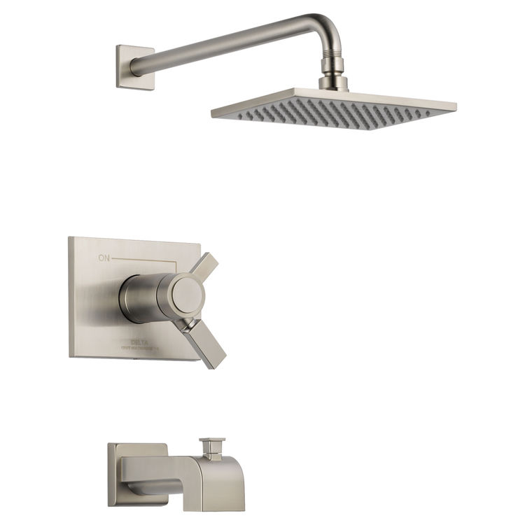 Delta T17T453-SS Delta T17T453-SS Stainless Vero Tempassure Tub/Shower Only Trim