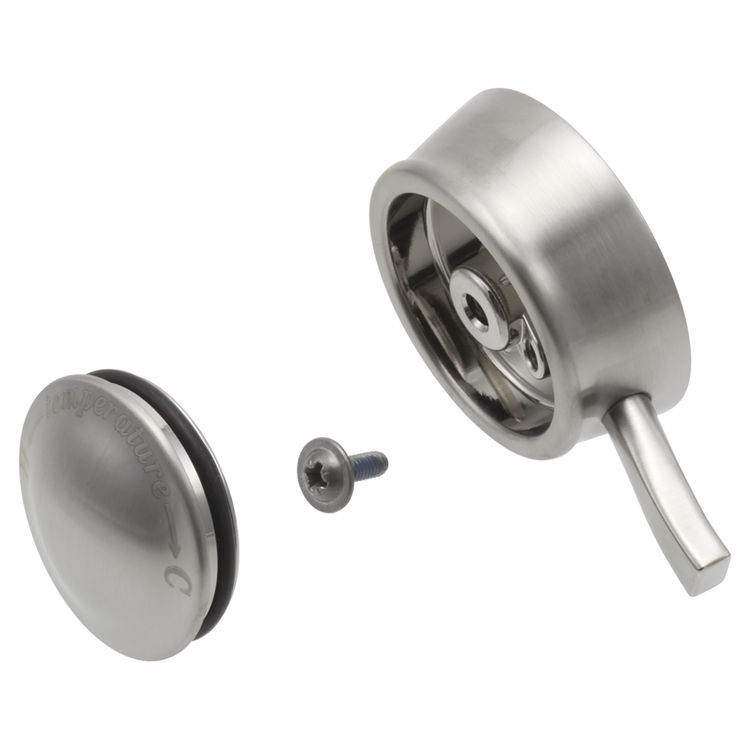 Delta RP52585SS Delta RP52585SS Dryden Temperature Knob, Cover, and Screw - Stainless