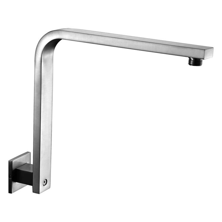 Alfi Ab12gsw Bn 12 Inch Wall Mounted Square Shower Arm Brushed Nickel - 12 Inch Brushed Nickel Shower Arm Alfi Ab12gsw Bn 12 Inch Wall Mounted Square Shower Arm Brushed Nickel - 12 Inch Brushed Nickel Shower Arm