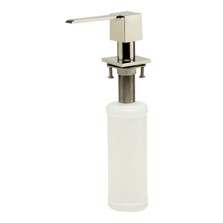 View 2 of Alfi AB5007-PSS ALFI AB5007-PSS Ultra Modern Square Soap Dispenser, Solid Polished Stainless Steel