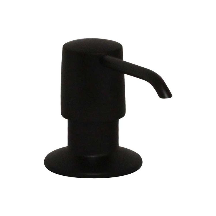 View 2 of Whitehaus WHSD125-ORB Whitehaus Solid Brass Soap/Lotion Dispenser, Oil-Rubbed Bronze - WHSD125-ORB