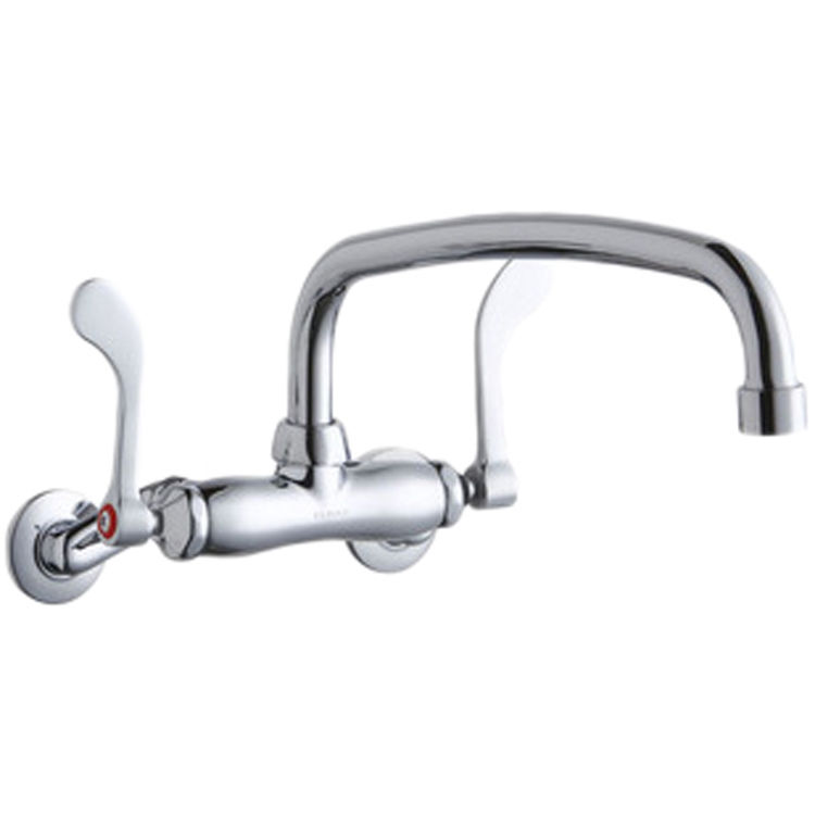 Elkay LK945AT12T4T Elkay LK945AT12T4T  Commercial Wall-Mounted Faucet