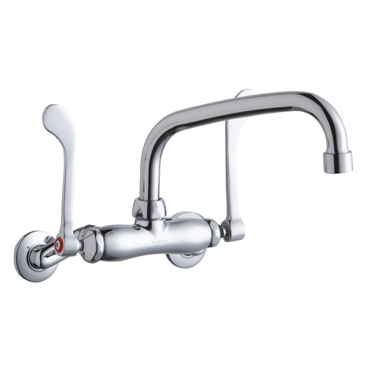 Elkay LK945AT08T6T Elkay LK945AT08T6T  Commercial Wall-Mounted Faucet