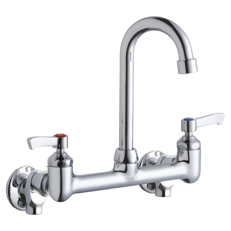Elkay LK940GN04L2S Elkay LK940GN04L2S  Wall-Mounted Commercial Faucet