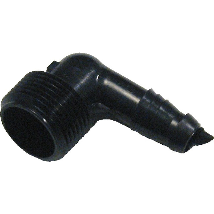 Rain Bird Swing Pipe Barbed Elbow (3/4" MNPT x 3/4" barb)(SBE075)