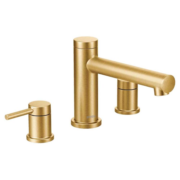 Moen T393bg Align Roman Tub Faucet Trim Brushed Gold Plumbersstock