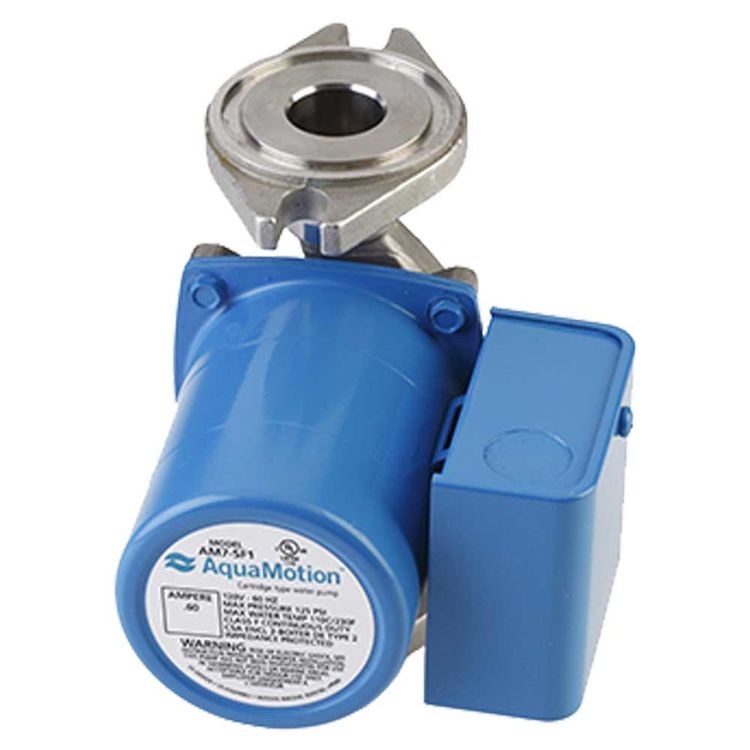 Aquamotion AM7-SFV1 AquaMotion AM7-SFV1 Circulator Pump with Check Valve, Stainless Steel