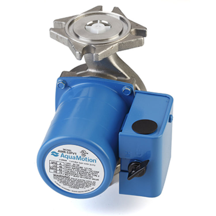 Aquamotion AMR-S3F1 AquaMotion AMR-S3F1 Circulator Pump with Three Speed, Stainless Steel