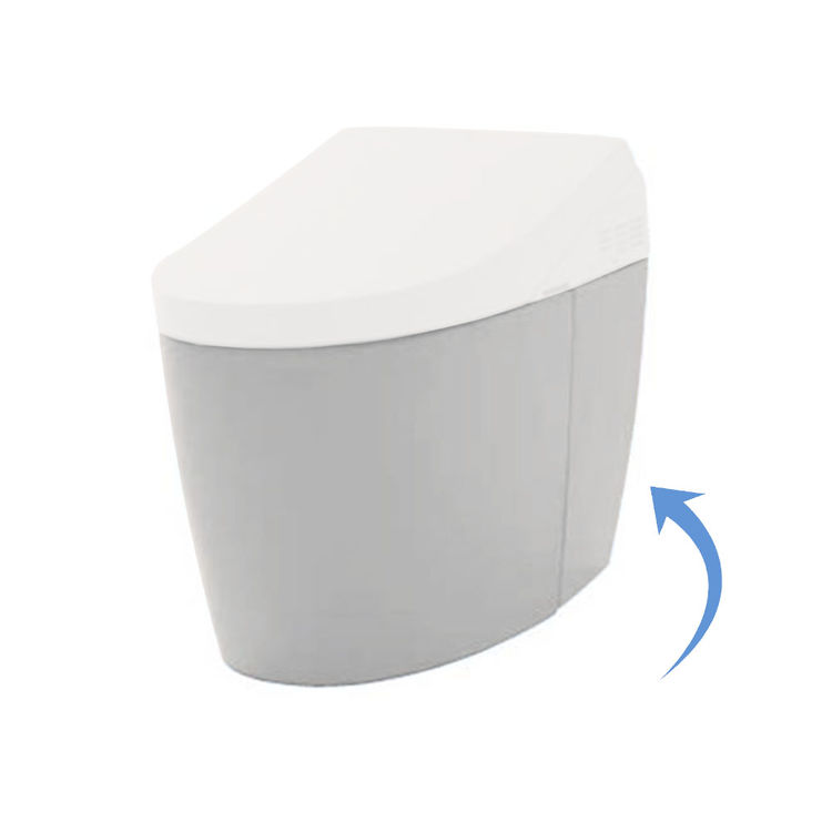 Toto CT989CUMFG#12 NEOREST Dual Flush 1.0 or 0.8 GPF Elongated Toilet Bowl for AH and RH, Sedona Beige - CT989CUMFG#12