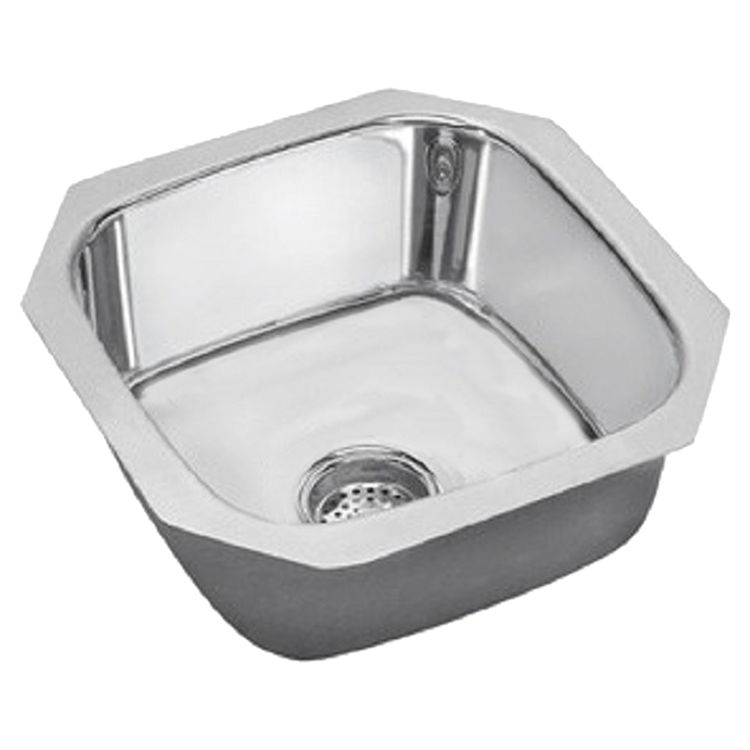 Elkay SCUH1416SM Elkay SCUH1416SM Gourmet Stainless Steel Single-Bowl Sink