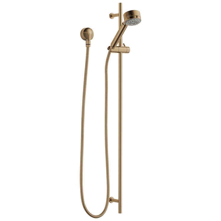 Brizo 85521GL Quiessence Handheld Shower With Slide Bar Luxe Gold