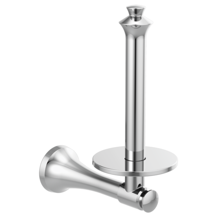 Delta 756505 Delta 756505 Dorval Vertical Toilet Paper Holder, Chrome