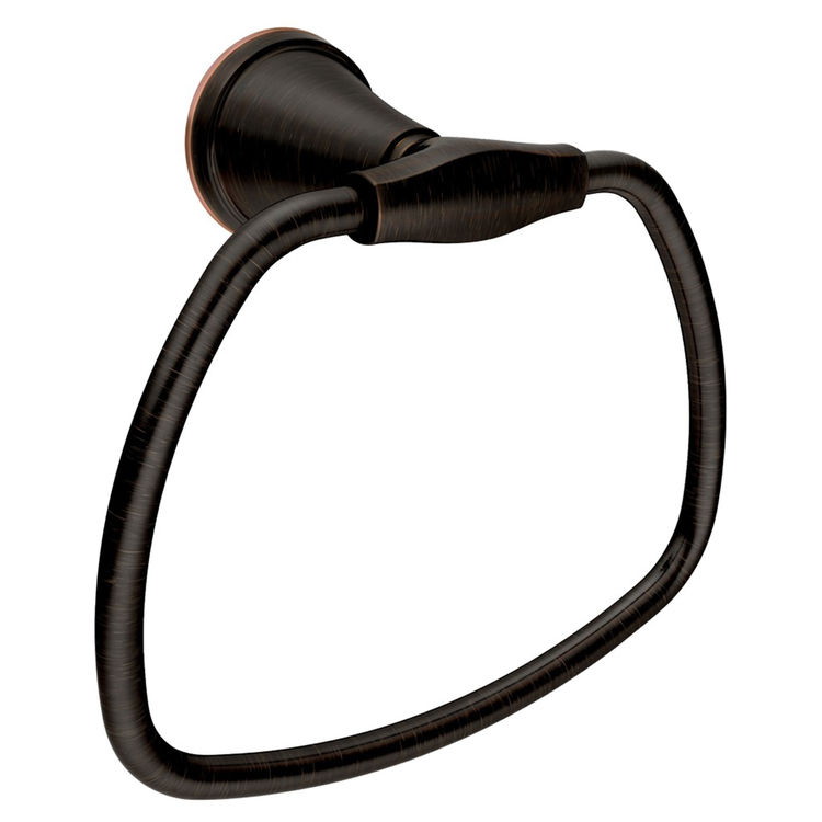 Moen MY4886BRB Moen MY4886BRB Tiffin Towel Ring - Mediterranean Bronze