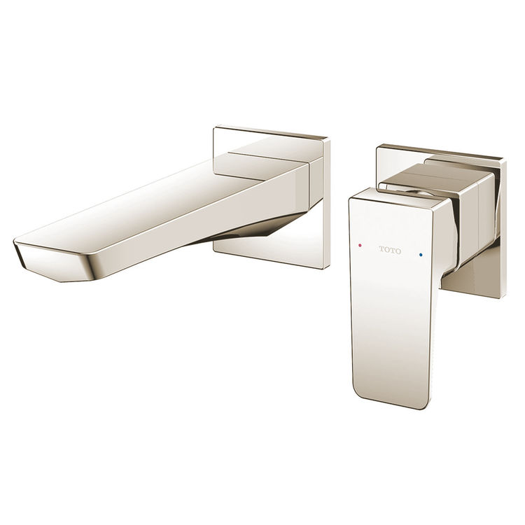 Toto Ge 1 2 Gpm Wall Mount Single Handle Bathroom Faucet With