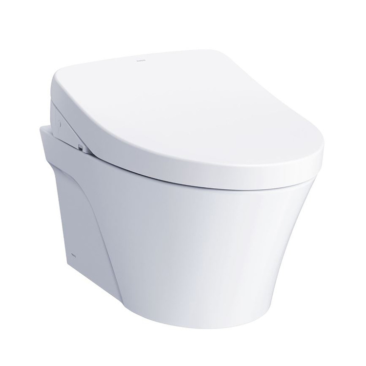 Toto Ap Washlet S500e Wall Hung Toilet 1 28 Gpf 0 9 Gpf Cwt4263046cmfg Ms Matte Silver