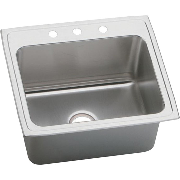 Elkay DLRQ2522123 Elkay DLRQ2522123 Gourmet Stainless Steel Single Bowl Sink
