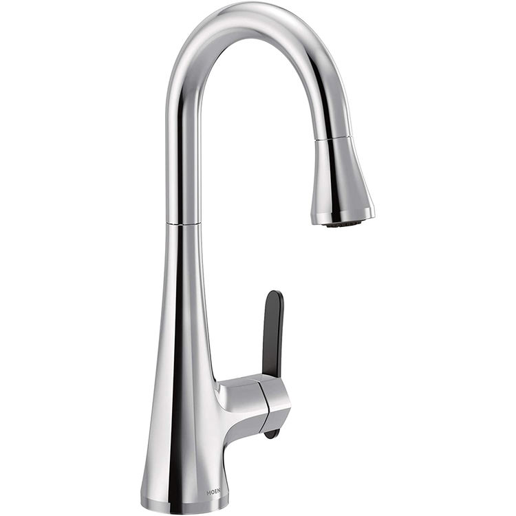 Moen S6235 Moen S6235 Sinema One-Handle Pulldown Bar Faucet - Chrome