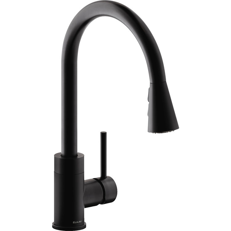 Elkay LKAV3031MB Avado One-Handle Pull-down Kitchen Faucet, Matte Black