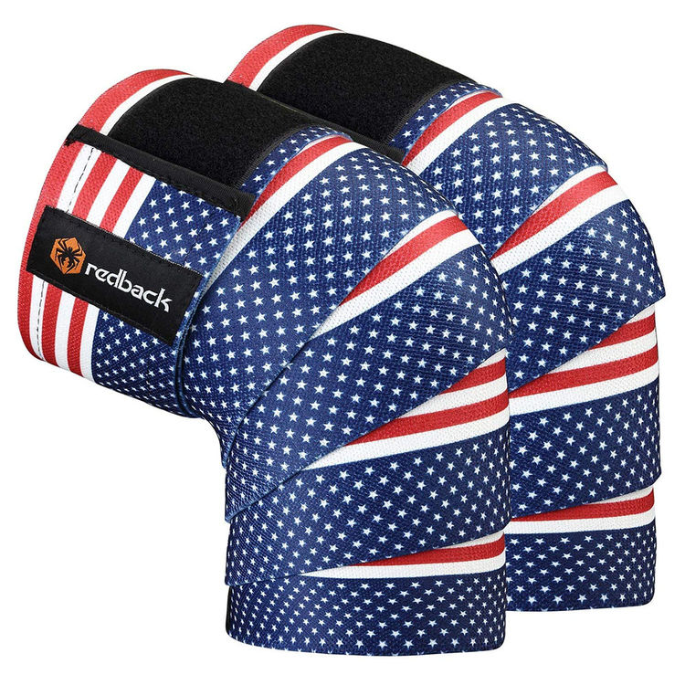 Redback QTKWFLAG 72" Knee Wrap, American Flag PlumbersStock