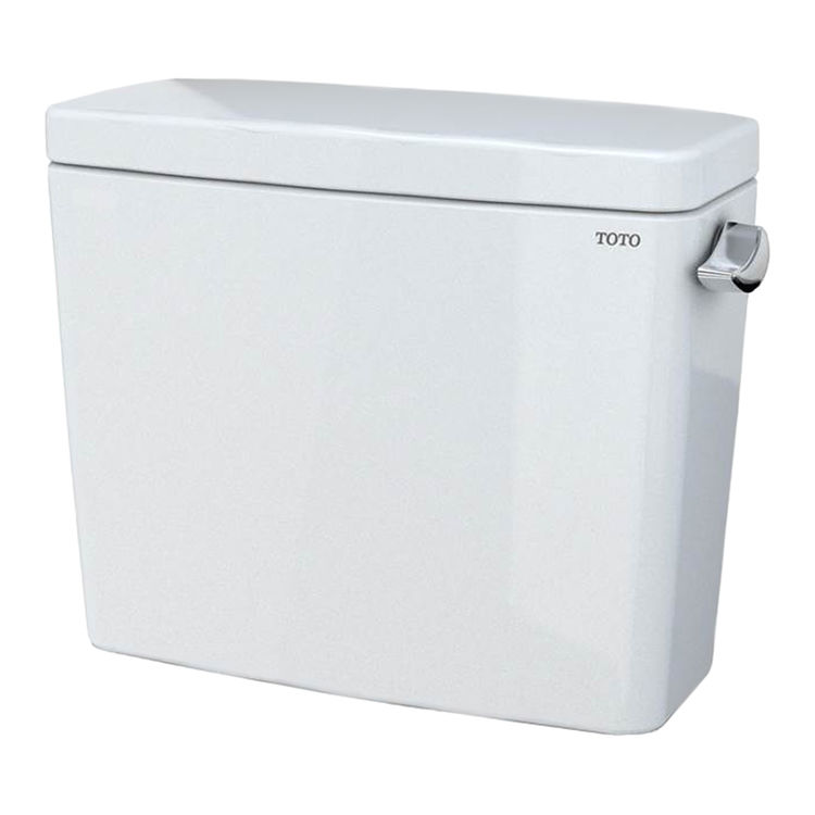 TOTO 21 Drake Toilet Tank Only, 1.28 GPF, Cotton White - Right-Hand Trip  Lever - ST776ER#01