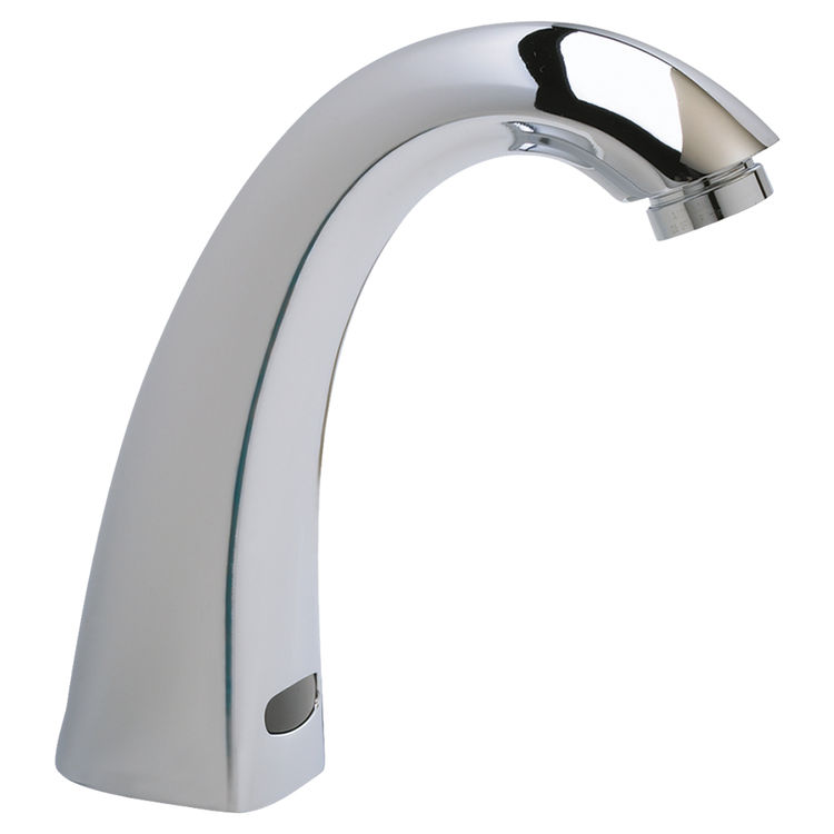 Delta 590T0120-BB Delta 590T0120-BB TECK Electronic Faucet, Hi-Rise Spout w/ Deckmount Control Box, Battery Backup, VR Laminar, 1.5 gpm