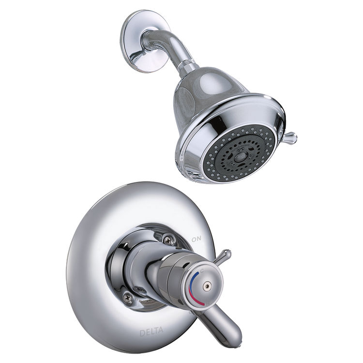 Delta T17TH125 Delta T17TH125 TECK MultiChoice Universal Thermostatic 3-Setting Shower Trim