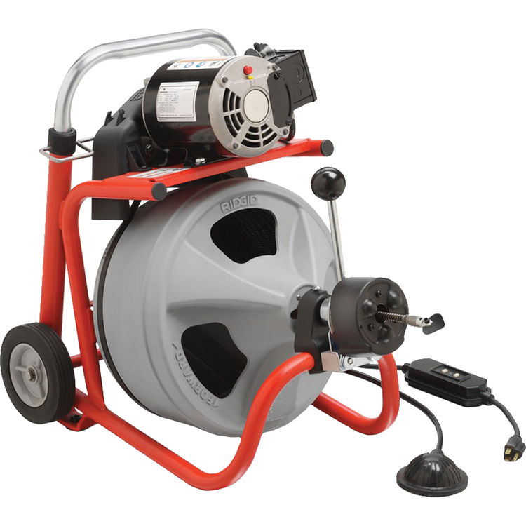Ridgid 27013 Model K 400 Af Autofeed Drum Drain Clean Machine 115v C 45 Cable