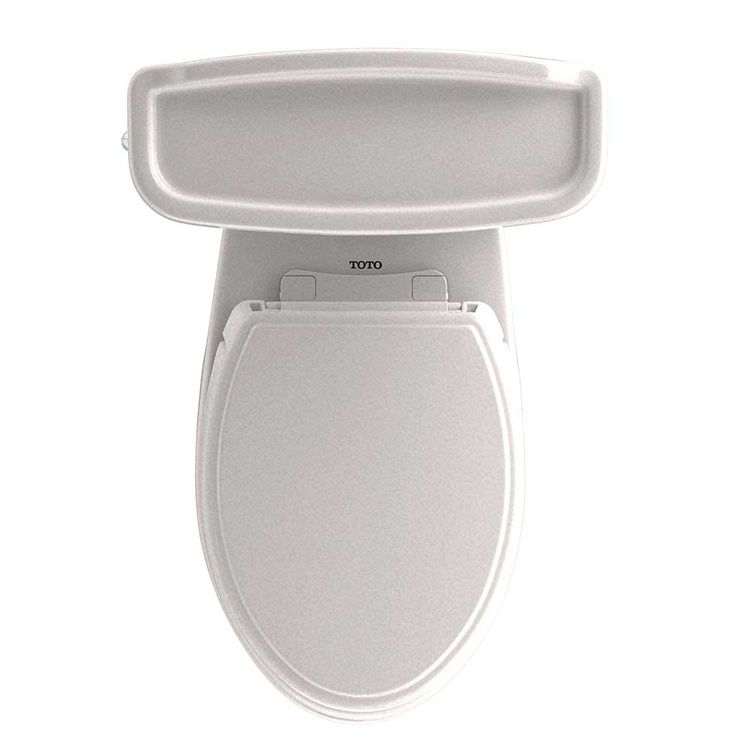 View 6 of Toto CST754EF#03 Toto Eco Dartmouth Two-Piece Elongated 1.28 GPF Universal Height Toilet, Bone - CST754EF#03