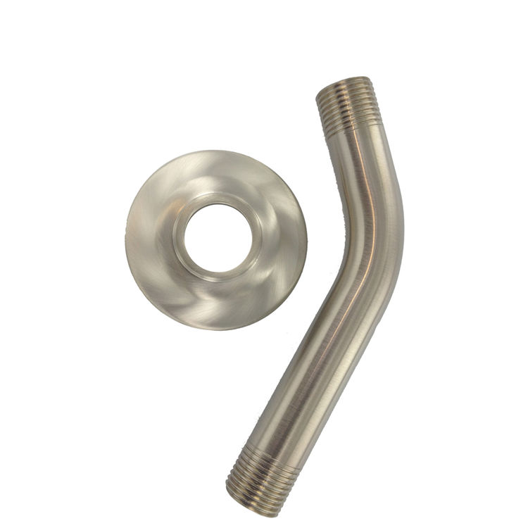 MOEN S122BN Rothbury Shower Arm and Flange in Brushed Nickel