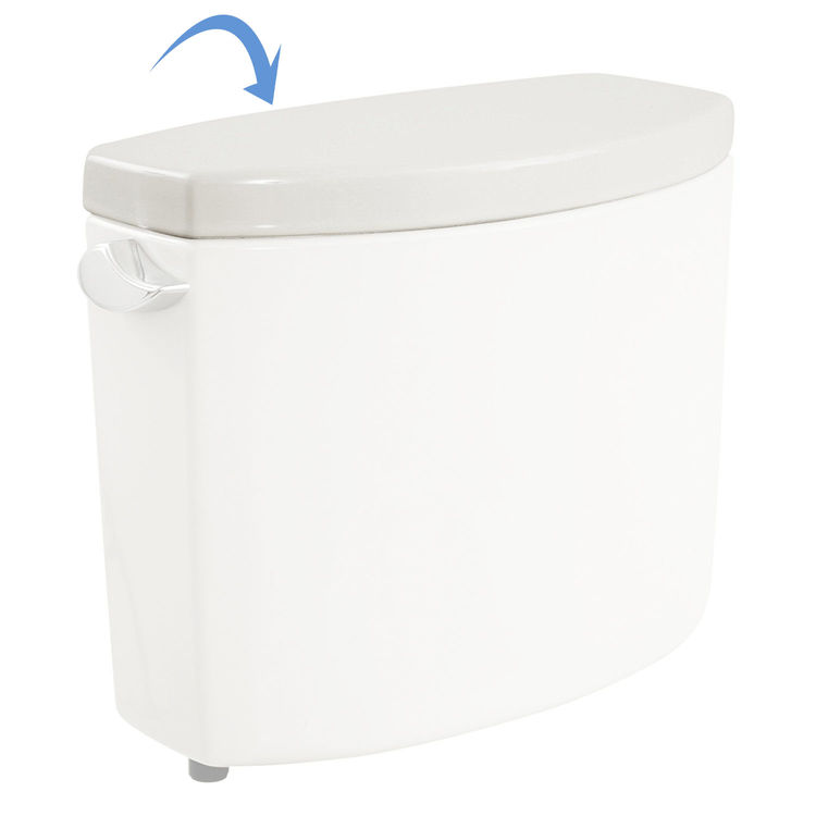 Toto TCU454CRE01 Cotton White Toilet Tank Lid with Velcro Tape