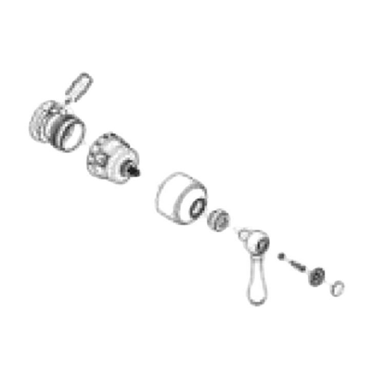 Grohe 47714av0 Part Geneva Lever Thm Hdl Assembly Plumbersstock