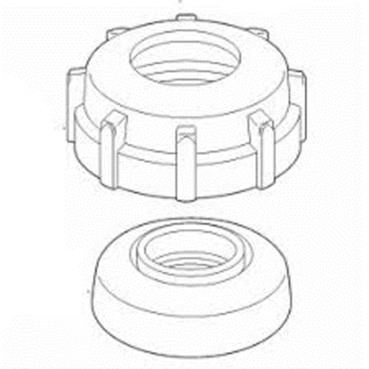 View 3 of Toro 102-1211 Toro 102-1211 570 Reclaimed Molded Cap And Seal