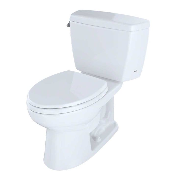 Toto Drake Two Piece Elongated Toilet Ada 1 6 Gpf Cotton White Cst744sl 01