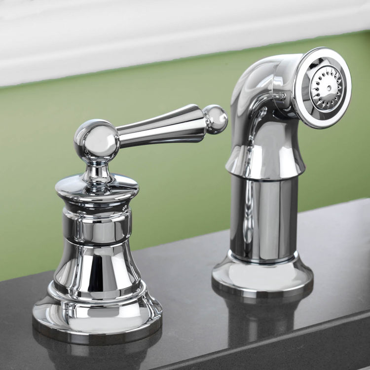 Moen S712 Waterhill Two-Handle High Arc Kitchen Faucet ...