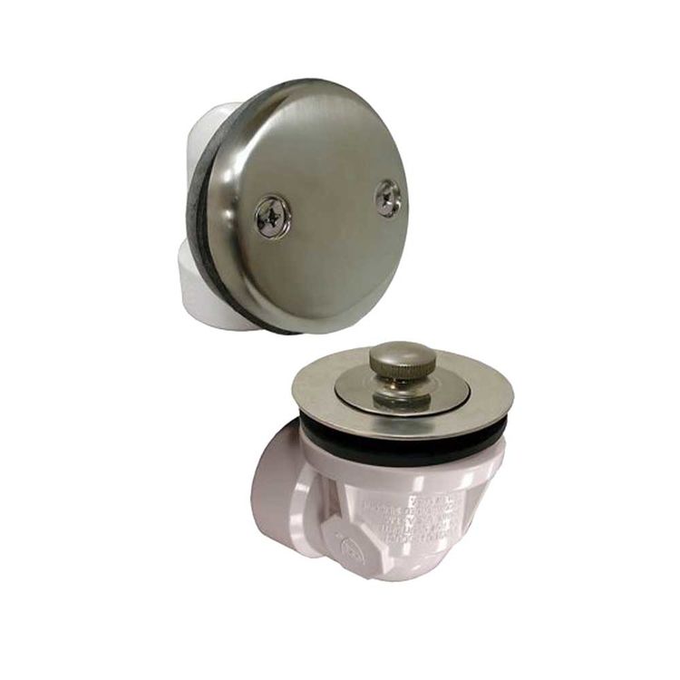Jones Stephens B0711BN Jones Stephens B0711BN Brushed Nickel Lift-and-Turn Half Kit - PVC