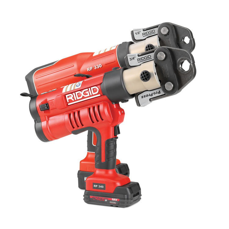 RIDGID 43363 RP340C Crimp Tool with Case PlumbersStock