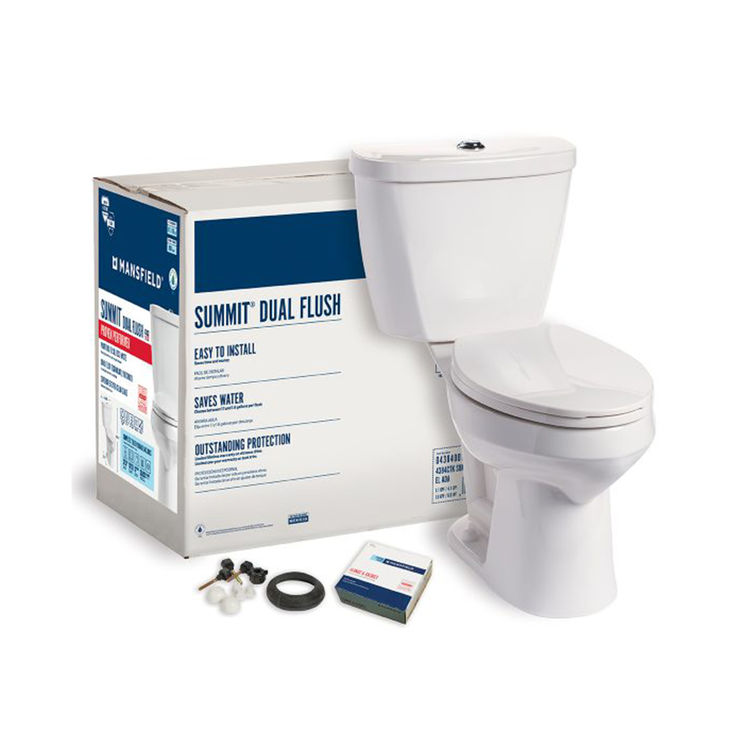 View 4 of Mansfield 4384CTKWHT Mansfield 4384CTKWHT White Summit Dual