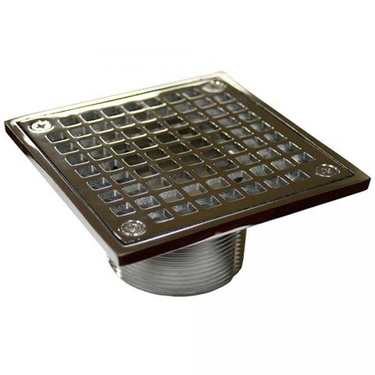 Jones Stephens D60942 Jones Stephens D60942 2in Brass Spud with 4in Square Strainer